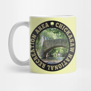 Chickasaw National Recreation Area circle Mug